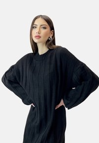 Elara Vestido de punto - schwarz