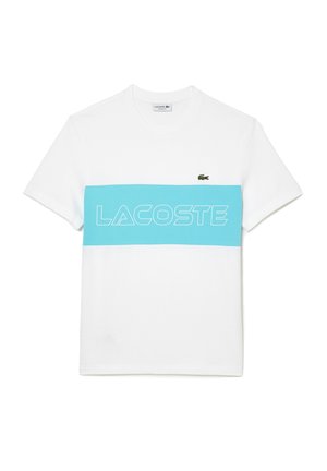 Camiseta estampada - blanc bleu
