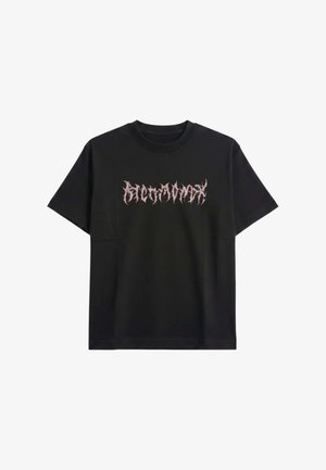 John Richmond, NETEH - T-shirt con stampa - black