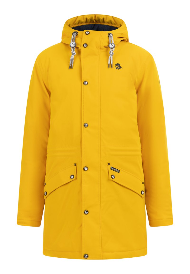 Schmuddelwedda Regenjas donkergeel