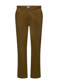CLASSIC STRAIGHT FIT - Pantaloni chino - khaki green