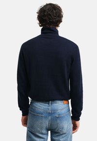 GANT ROLLKRAGEN  - Maglione - evening blue