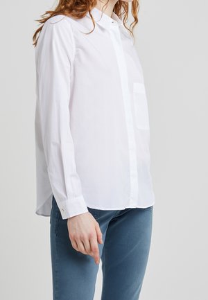 Overhemdblouse - white denim