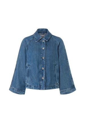 More & More, MORE & MORE LÄSSIGE, WEITE, KASTIGE JEANSJACKE - Jeansjacke - middle blue denim