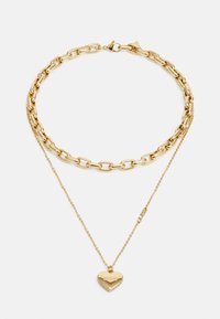Non sélectionné, yellow gold-coloured