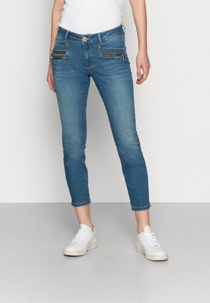 BERLIN SATIN JEANS - Jeansy Slim Fit - blue
