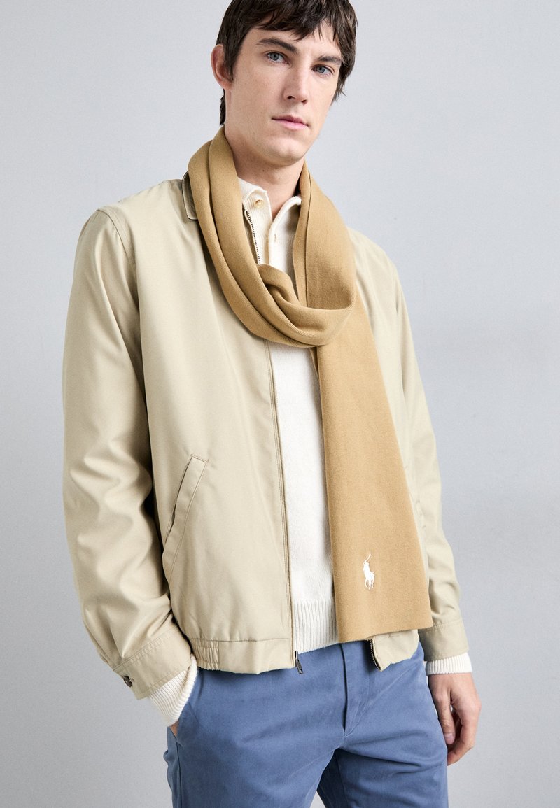 Polo Ralph Lauren COMBED COTTON SCARF - Écharpe - new bronze