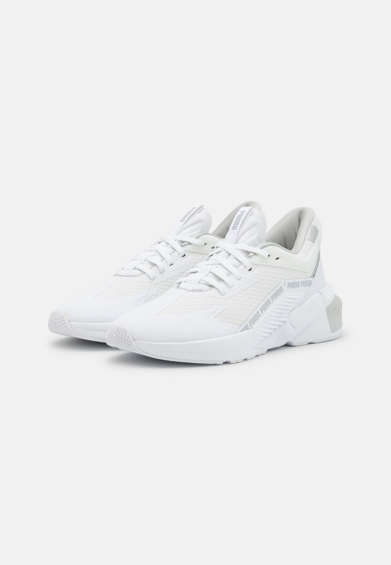 Damen Sportbekleidung | Puma PROVOKE XT FTR Trainingsschuh white/gray violet/weiß - YT53084 Damen Sportbekleidung | Puma PROVOKE XT FTR Trainingsschuh white/gray violet/weiß - YT53084