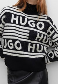 HUGO Trui - black