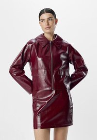 Object OBJTEXAS LISA SKIRT  - Minisukně - cabernet
