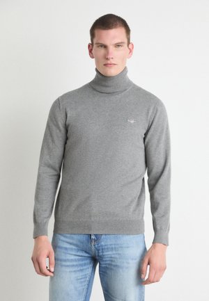 GANT CLASSIC ROLLERNECK - Strickpullover - dark grey melange