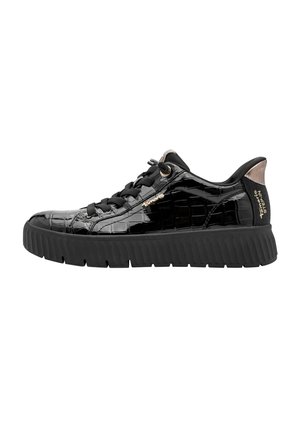 Tamaris, SNEAKER - Sneakers - black croco