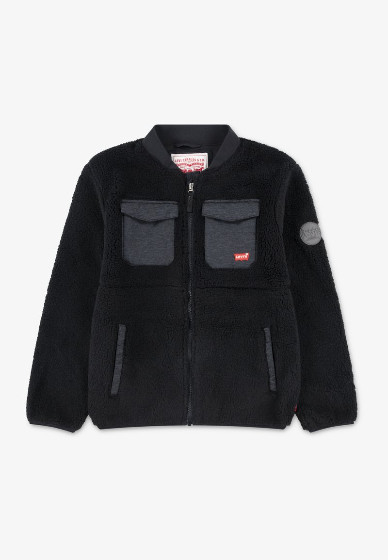 Levi's® UTILITY - Fleecejakke - jet black/svart - Zalando.no
