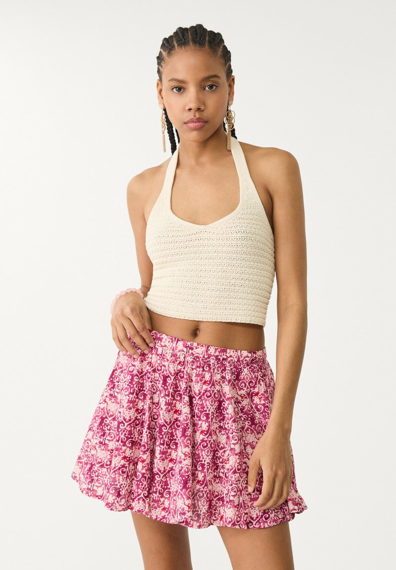 Stradivarius - Shorts - pink, Ingrandire
