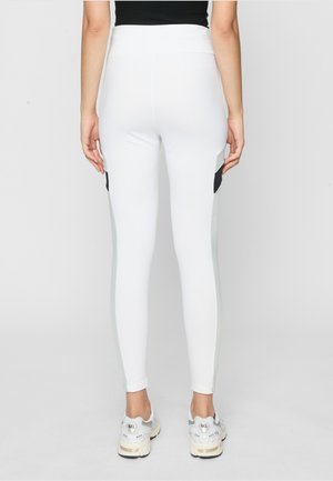 Starter STARTER HIGHWAIST SPORTS LEGGINGS - Leggings - white/black