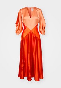 GAIA DRESS - Koktailové šaty/večierkové šaty - dustyorange/tangerine/amarylis
