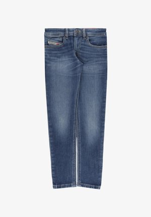 Diesel, PANTALONI SLEENKER - Jeans a sigaretta - blu