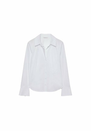 Stradivarius Bluza s gumbima - white