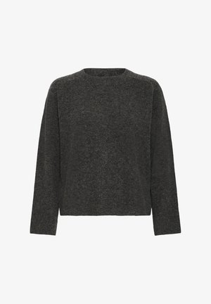 Fransa Pullover - charcoal melange