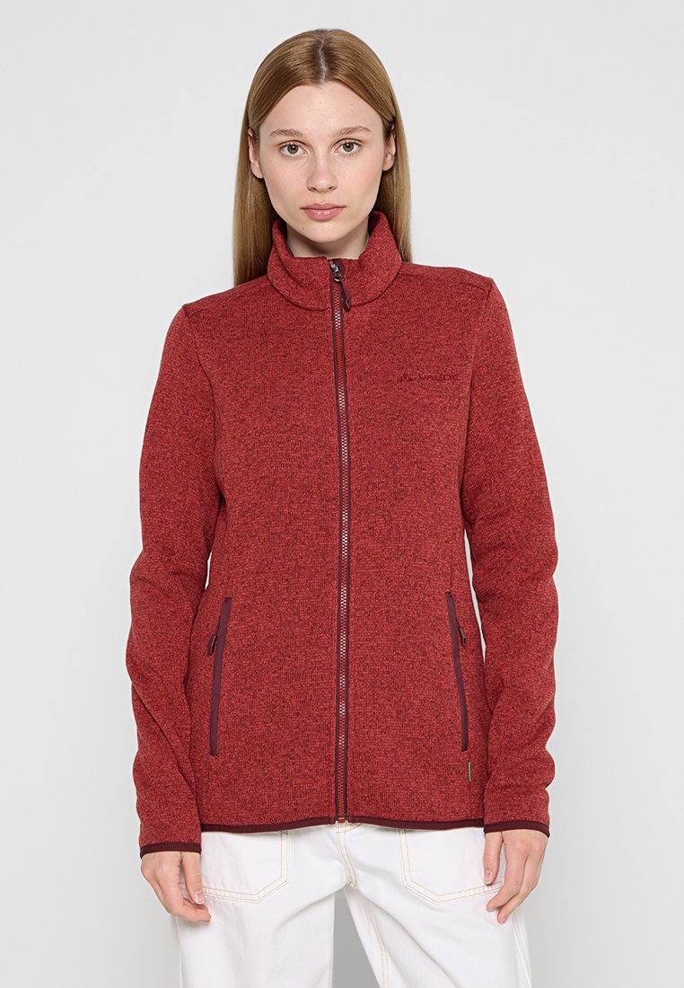 Vaude Fleecejas rood