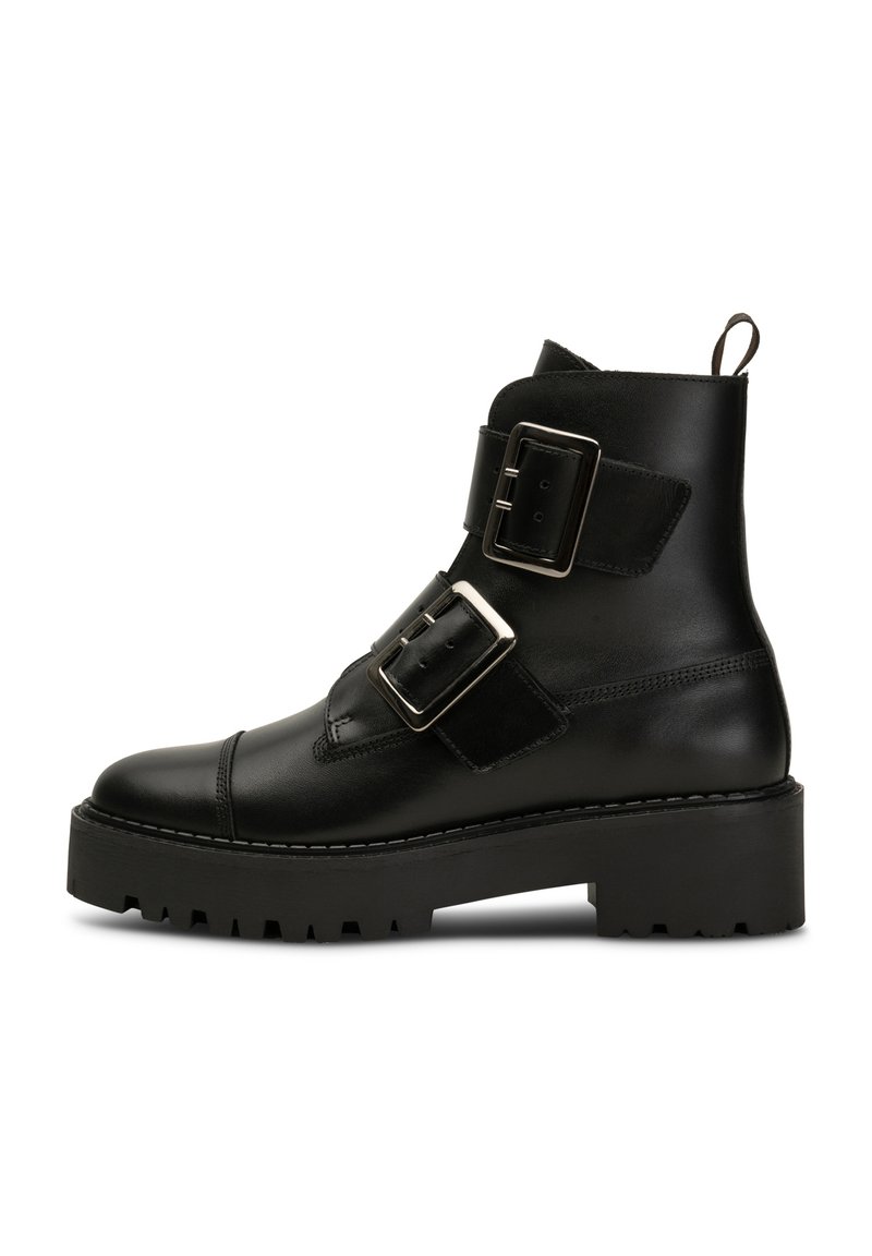 Shoe The Bear - STB-IDA STRAP WARM L - Cowboy-/Bikerlaarsjes - black, Vergroten