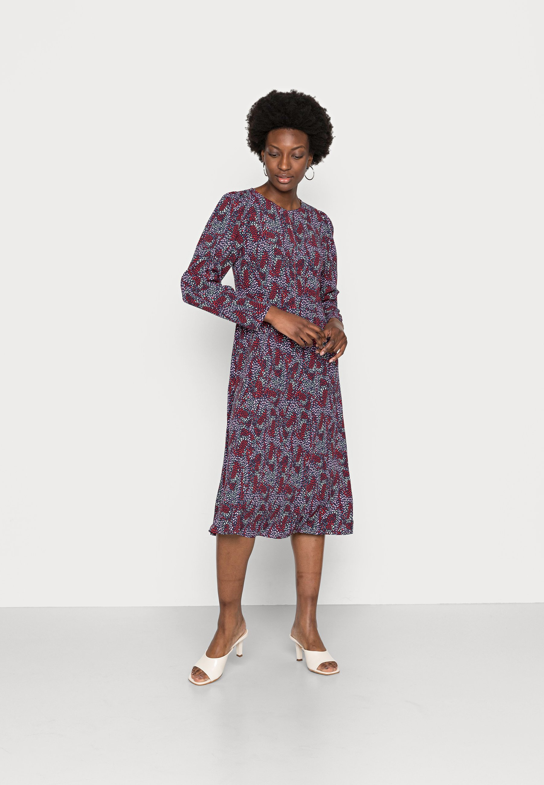 light navy dress