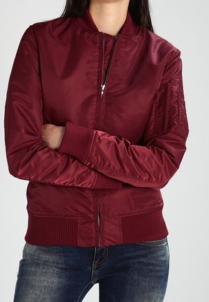 Giubbotto Bomber - bordeaux