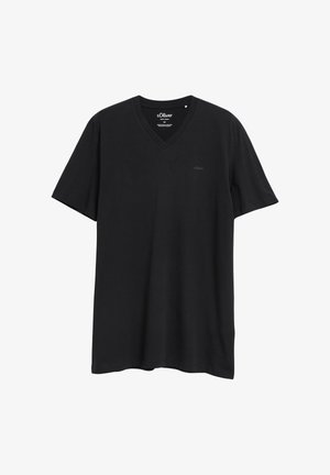 s.Oliver, T-SHIRT - T-Shirt basic - schwarz