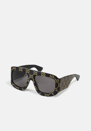 MASK UNISEX - Sunglasses - black/grey