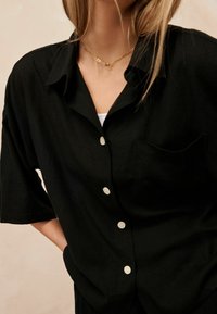 Next Hemdbluse - black