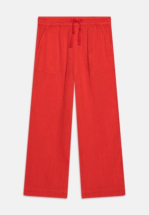 STRAIGHT LEG PANTS - Pantalon classique - lobster red