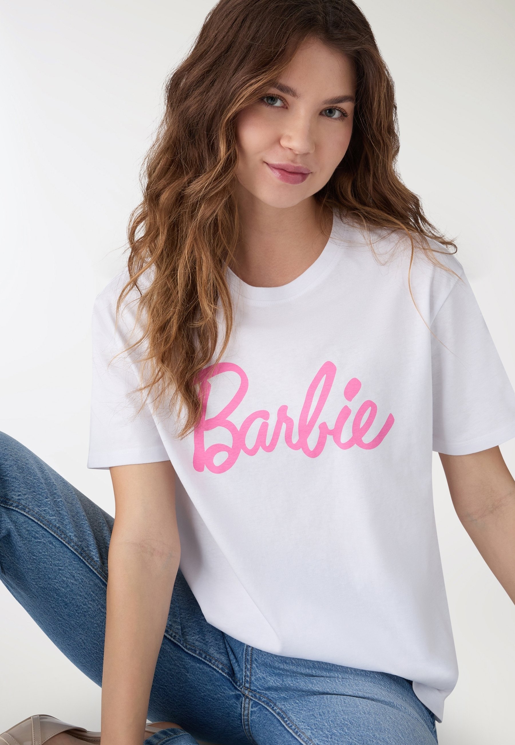 Maglietta Unisex Barbie Limited Edition – Colore Rosa Chiaro, Girocollo, Licenza Ufficiale