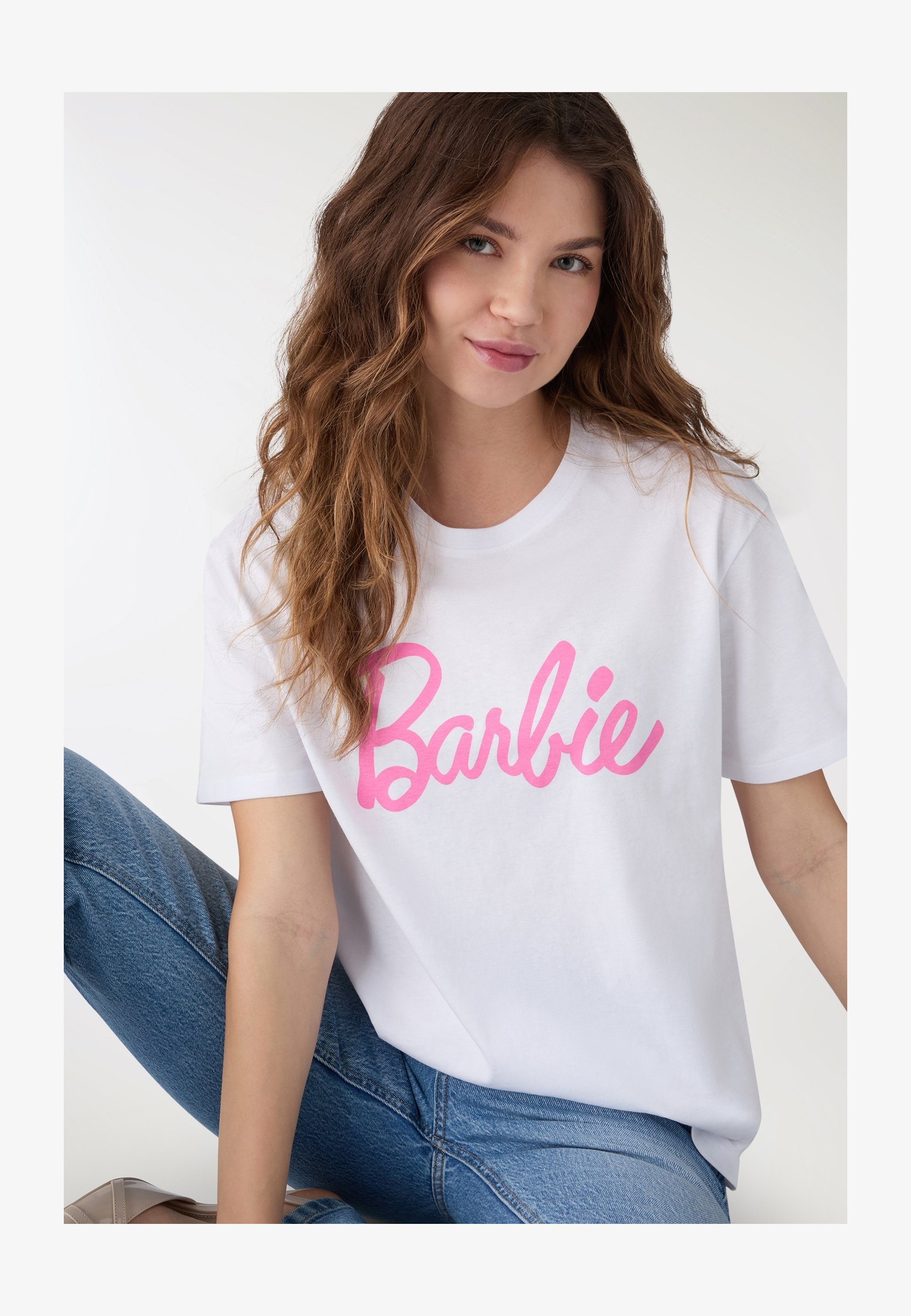 Maglietta Unisex Barbie Limited Edition – Colore Rosa Chiaro, Girocollo, Licenza Ufficiale