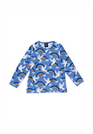 REGENBOGEN PEACE - Top s dlouhým rukávem - blau c blau