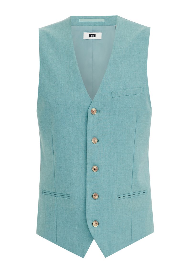 WE Fashion Gilet blauw WE Fashion Gilet blauw