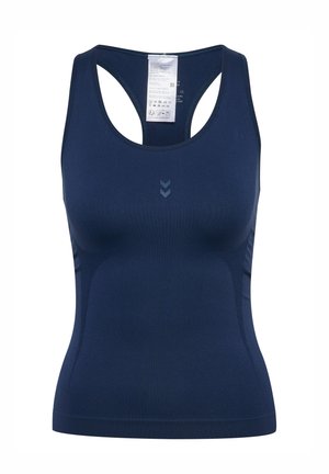 HMLFLOW TANK - Top - dress blues
