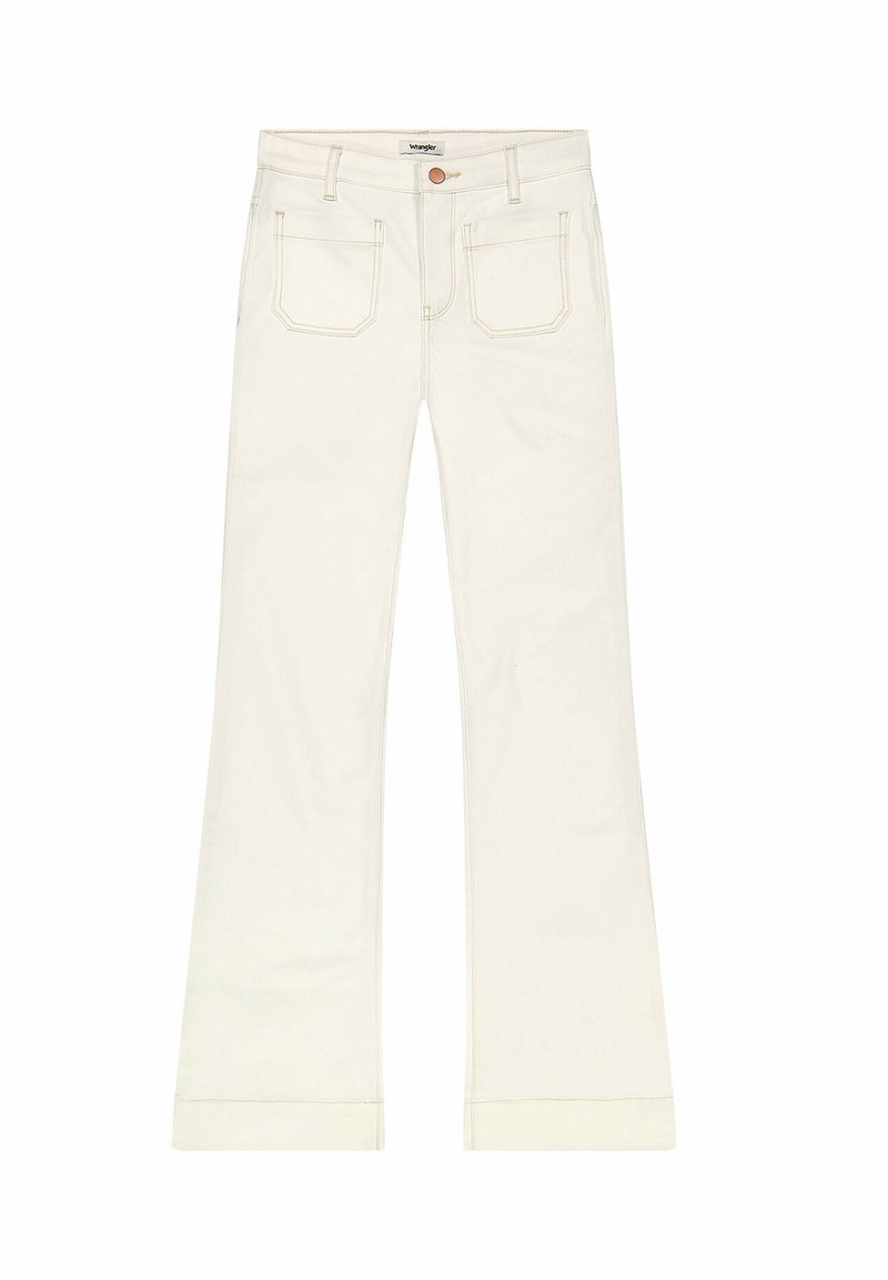 Wrangler Slim fit jeans wit denim/whitedenim Wrangler Slim fit jeans wit denim/whitedenim