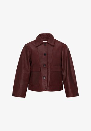 DreiMaster, DREIMASTER JACKET - Leather jacket - brown