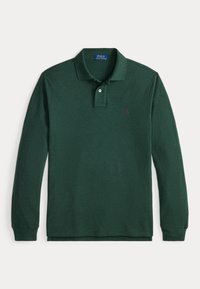 CUSTOM SLIM FIT MESH POLO SHIRT - Polo majica - scotch pine heather