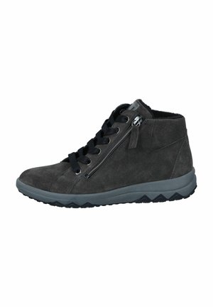 Waldläufer Bottines à lacets - carbon