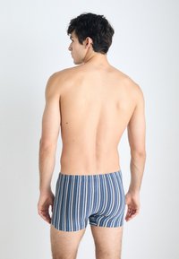 Schiesser 3 PACK - Úzke boxerky - dark blue/blue