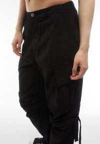 Freddy MELANIE CARGO - Housut - black direct dyed