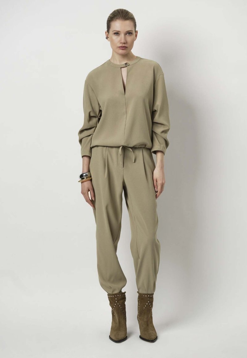 Dante6 THORN DRAWSTRING CORD - Bluse - green