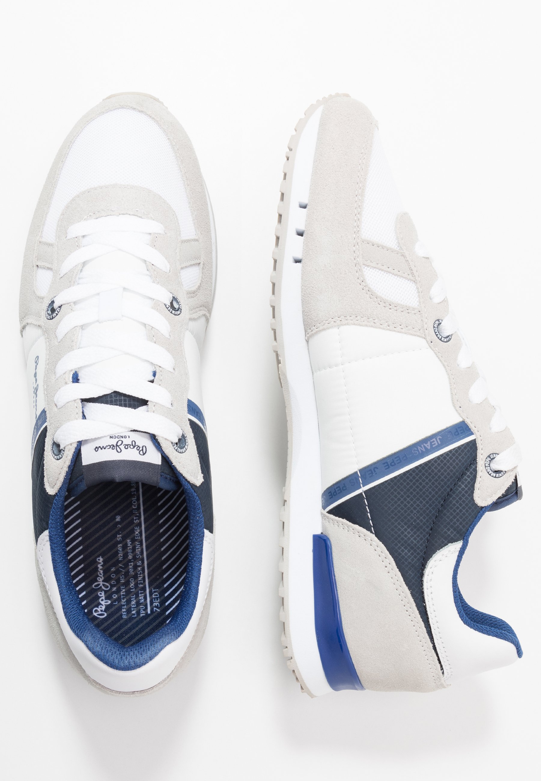 Pepe Jeans TINKER Joggesko white Zalando.no Pepe Jeans TRAVELLER Joggesko white Zalando.no
