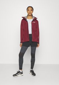 Adidas Terrex XPR GOR PAC JACKET - Vodotesná bunda - shadow red