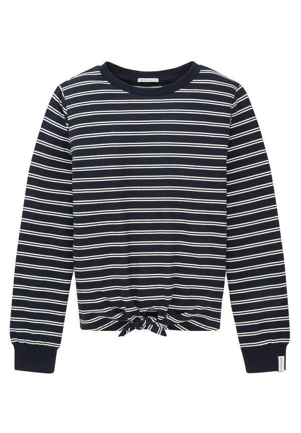 GESTREIFTES MIT KNOTE - Sweatshirt