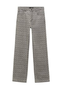 Mango Vaqueros rectos grey denim/denim gris - Main Image