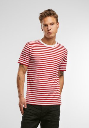 Brandit Print T-shirt - red white