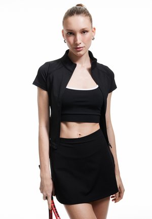 Koton, SPORT TOP WITH ZIPPER . - Camicetta - black