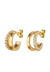 Elli SPARKLING DOUBLE BASIC - Øreringe - gold-coloured